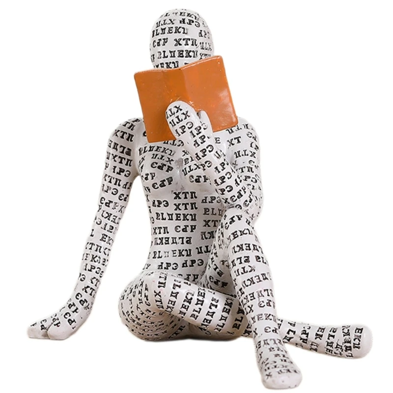 

Beautiful Resin Craft for Women' Desk Resin Cultural Decoration Elegant Resin Ornament for Literature Enthusiasts