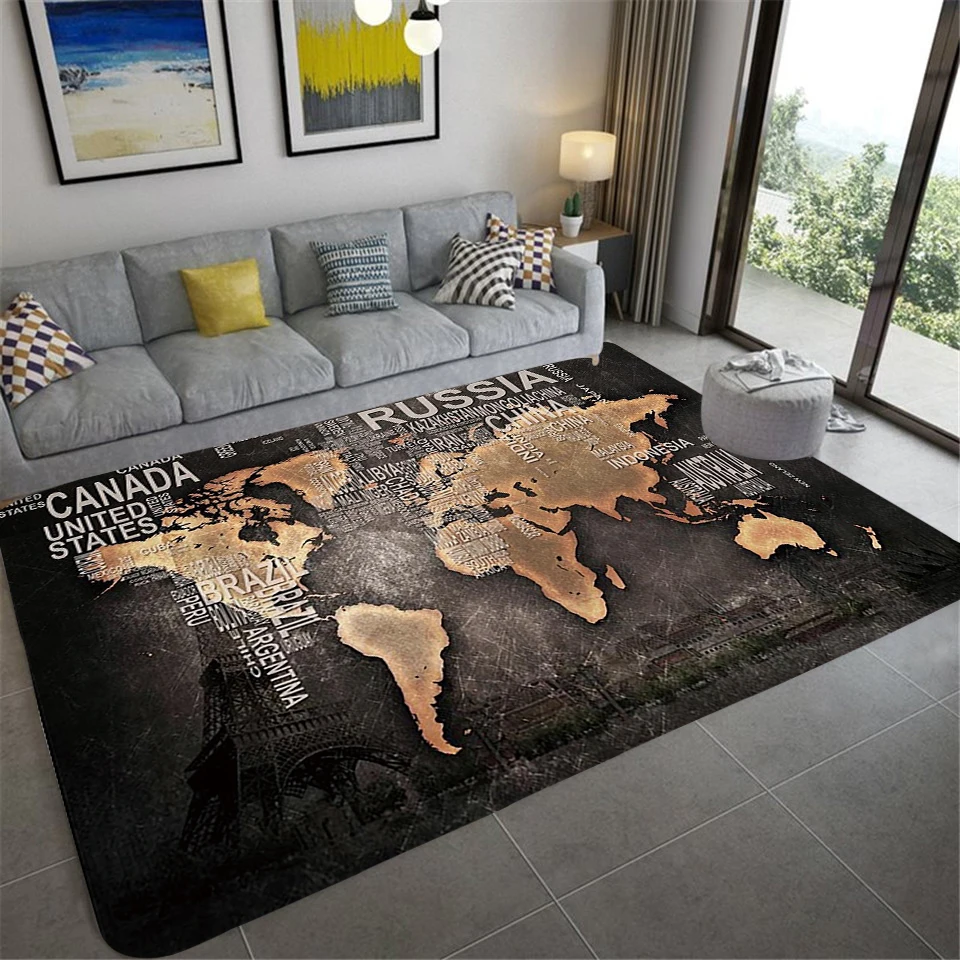 

3D Gamepad Carpet and Rug Geometric Plant Living Room Area Rugs Bedroom Kitchen Bedside Floor Mat Living Room Decoration Rugs