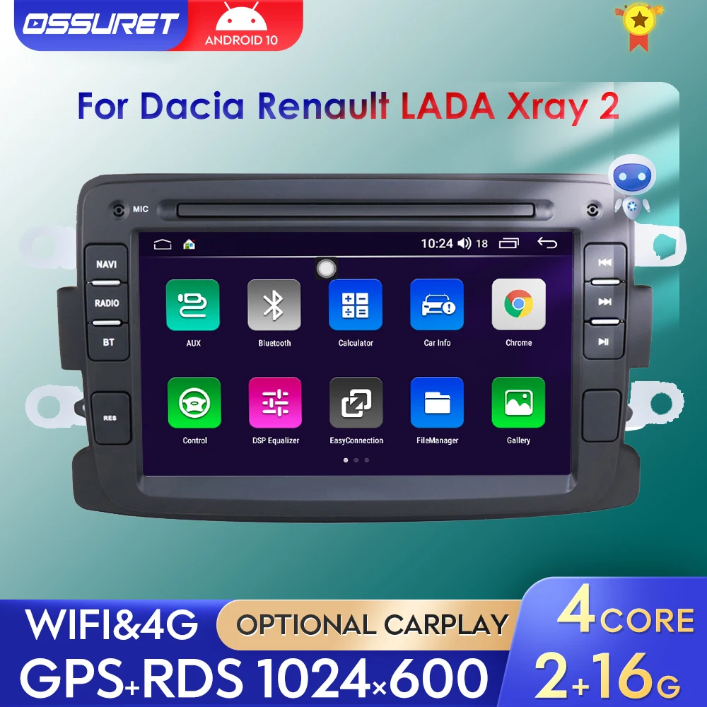 Hikity 2G 64G Android13 Autoradio 2 Din Carplay voor GPS Renault Dacia Duster Sandero Logan Captur Symbol Dokker 8inch Autoradio met Bluetooth Navigatie FM RDS Android Auto WiFi Achteruitrijcamera Hikity 2G 64G Android13 Autoradio 2 Din Carplay voor GPS Renault Dacia Duster Sandero Logan Captur Symbol Dokker 8inch Autoradio met Bluetooth Navigatie FM RDS Android Auto WiFi Achteruitrijcamera