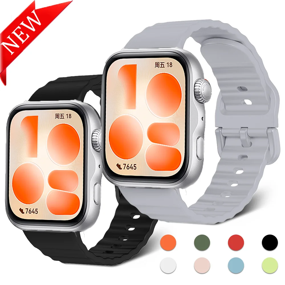 Silicone Sport Replacement Watch Strap - Premium Wristband Accessory