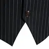 Mens Vest Suit Colete Social Masculino 2024 Luxury Striped Wedding Party Dress Waistcoat Men Sleeveless Formal Business Jacket 4