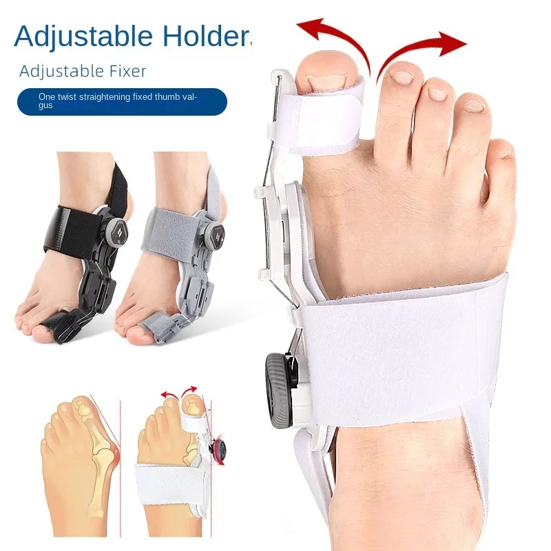 Bunion Corrector Unisex Foot Hallux Valgus Braces Rotatable Toe Separator Straightener Adjustable Pedicure Finger Toe