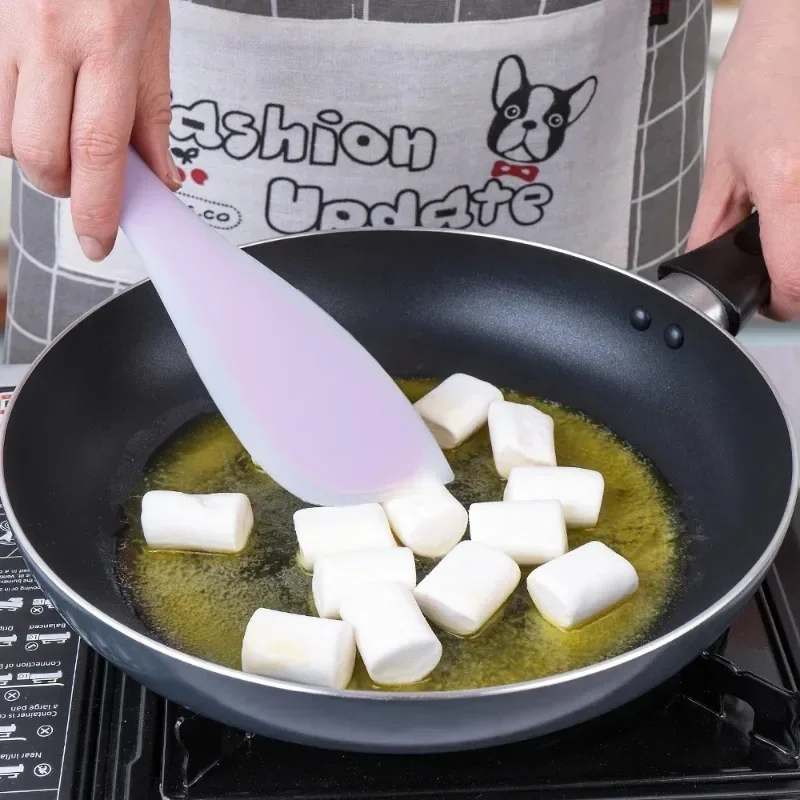 Silicone Spatula Silicone Scraper Cake Spatula Kitchen Multiple Silicone Spatula Espatula Cooking Kitchen Silicona Utensils Non-deformable Soft Baking Spatula butter scraper