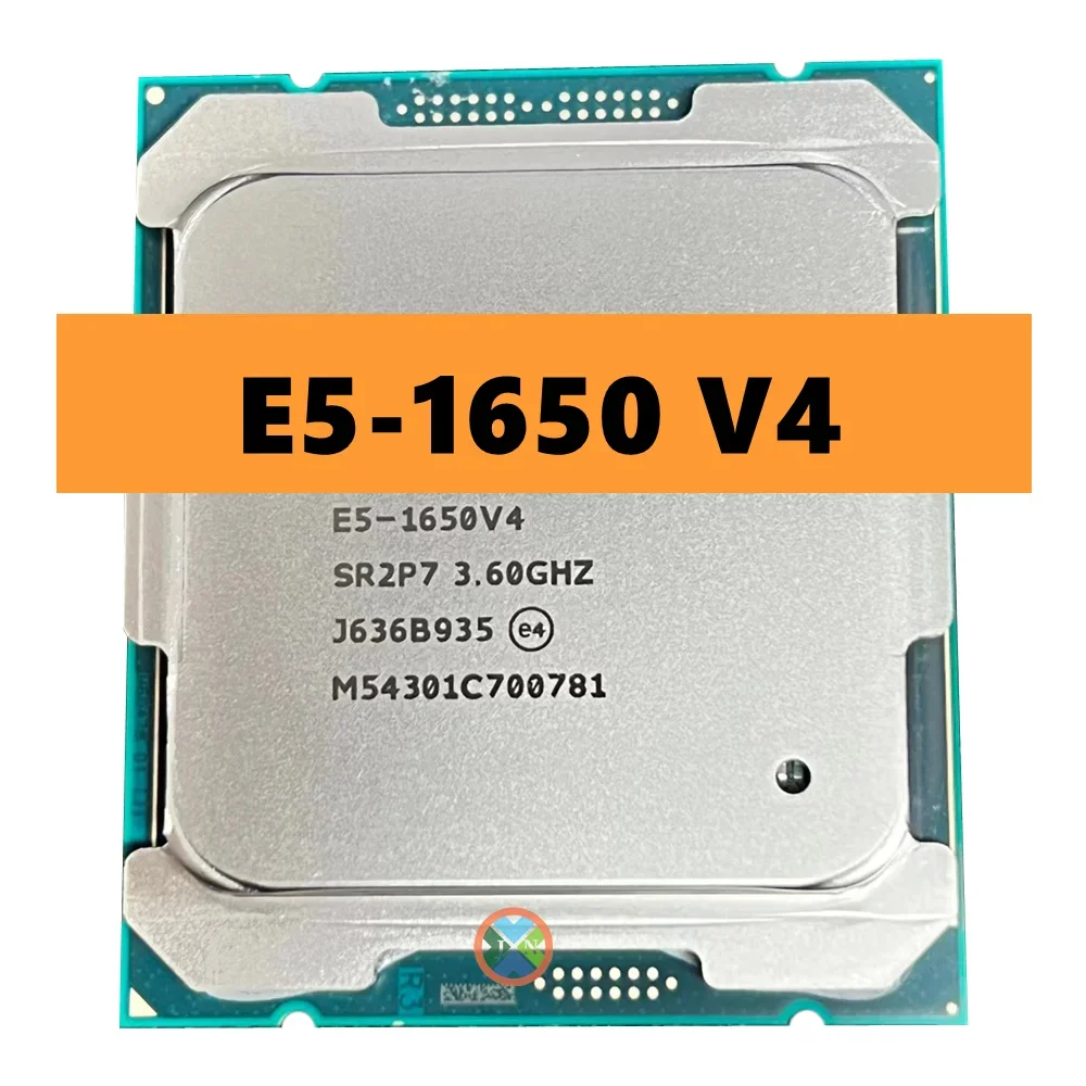 Processador Cpu Xeon Sr2p7 e5 1650v4 3.6ghz 6-core 15mb Smartcache 140w e5 1650 v4 Lga20113 Cpu