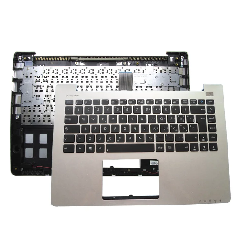 

Чехол для ноутбука Asus S400 S400C S400CA, серебристый