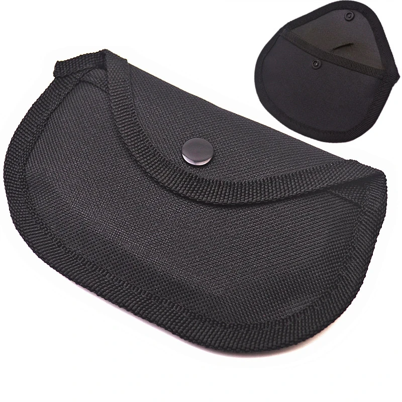 Brass Knuckles Bag Shockproof Brass Knuckles Protection Bag Soft Lining Hanging Buckle 1pc
