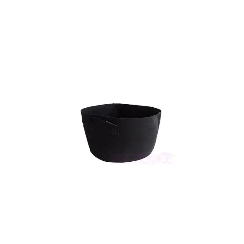 

Black Fabric Pots Plant Round Container Grow Bag Aeration Pot Container