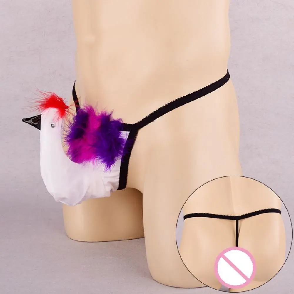 

Sexy Underwear For Men Fun Underpants Thong Popular T-Shaped Pants For Men With Jj Set Elephant Pants Chicken Pants Head T Pants