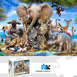 Animal World Jigsaw Puzzle: 1000-Piece Educational Family Fun Floor Game (1000pcs Animal World)