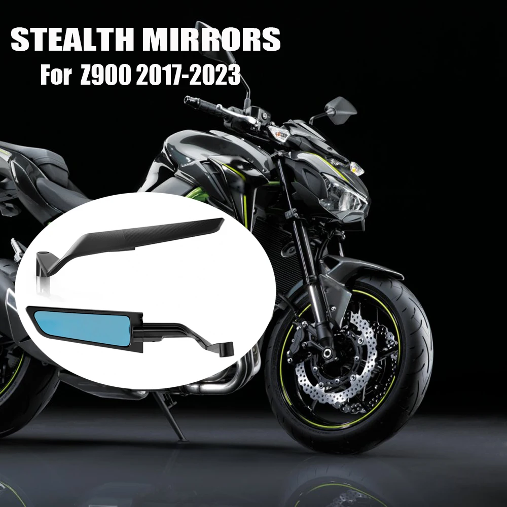

For Kawasaki Z900 Z 900 Z1000 ABS Motorcycle Mirrors Stealth Mirrors Sports Winglets Mirror Kit Adjustable Mirrors Wing Mirrors