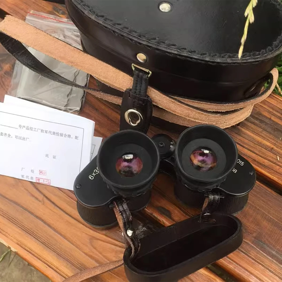 Skwoptics-컴팩트 밀리터리 TYPE15 쌍안경, Bak4 방수, IPX7, 6x30, 무료 배송