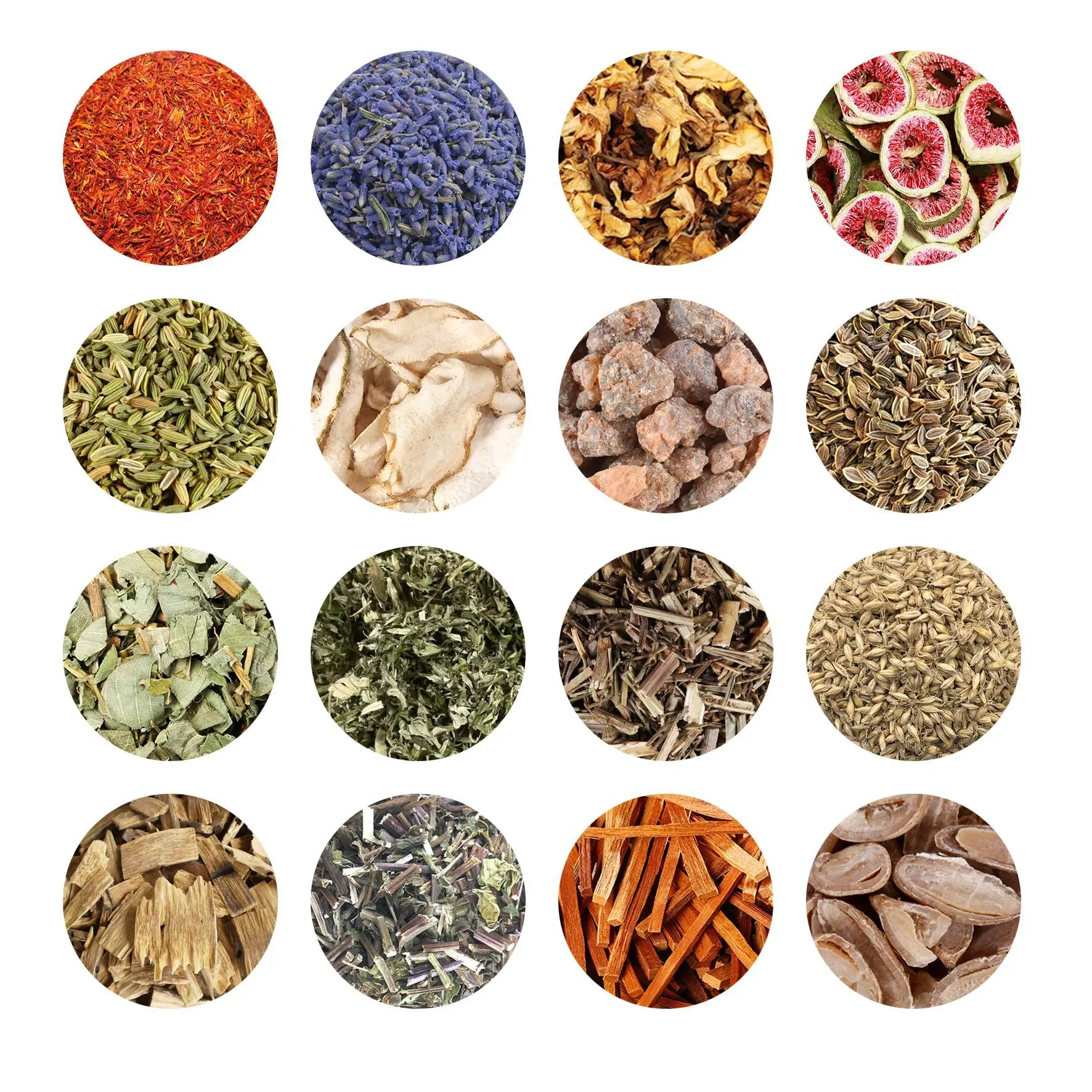 Witchcraft Supplies Herbs - 30 Pack Dried Herbs Kit for Beginners