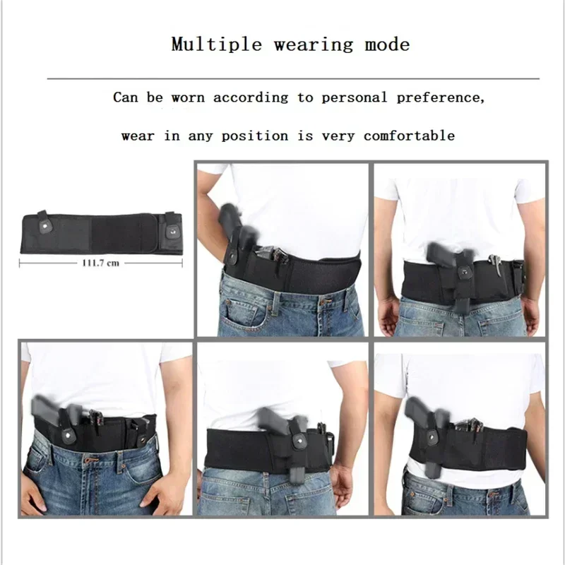 Belly Gun Holster Belt, pistol holster,gun holster