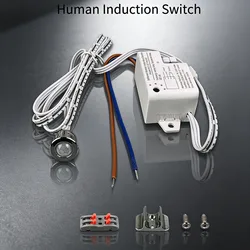 Detachable Motion Sensor Switch for Automatic Lighting, Surface Mount, 100W, 165 - 265V (Human Induction)