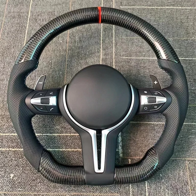 E-F 섀시 레이싱 스티어링 휠, 탄소 섬유 스티어링 휠 어셈블리, BMW M6 M3 M3 F10 F30 F31 F11 E90 E91 E92 3 4 5 시리즈용