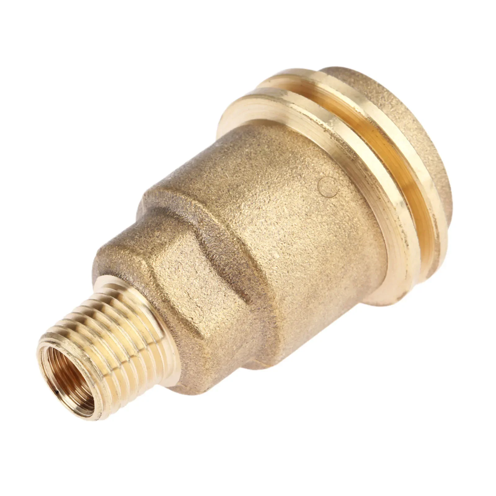 Propane orifice connector propane grill adapter 1pc QCC1 Nut Propane Gas Fitting Adapter 1/4" Male Pipe Thread