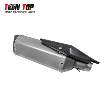 Exhaust System Sillencieux Moto X-adv Muffler XADV750 Exhaust Accesorios Para Moto Tenere 700 Tmax Moto