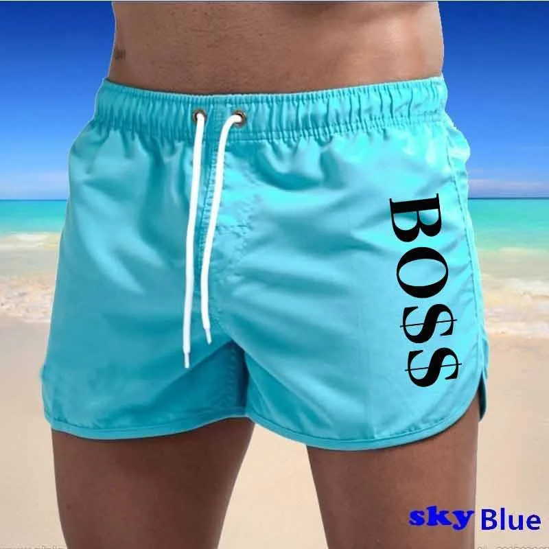 2024 Summer New Unisex Beach Pants Swimming Pants Sports Shorts Fitness Outdoor Activities Mountaineering Cycling Sexy 3/4 Pants