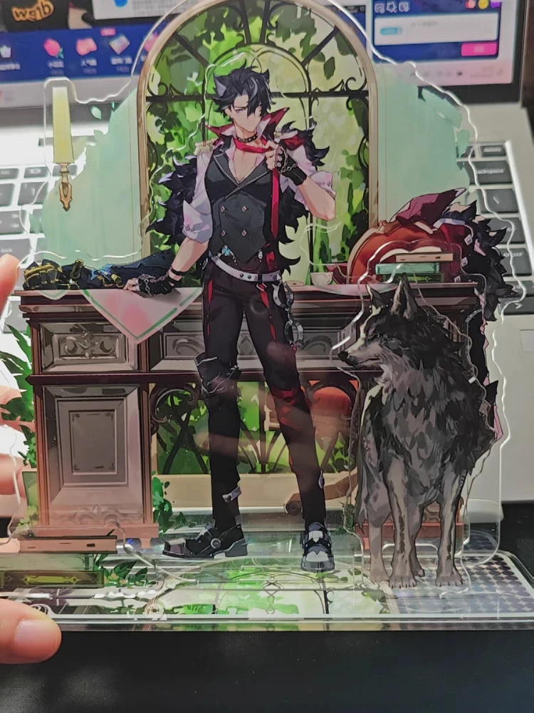 Fontaine Original Neuvillette Wriothesley Big Acrylic Figure Stand