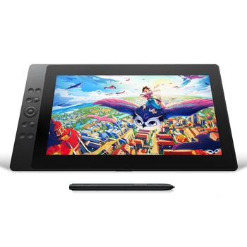 Ugee UE16 Drawing Tablet Monitor 16K Pressure 143% sRGB 15.4inch Drawing Tablet Monitor 10 Shortcut Keys Drawing Pen Tablet 1