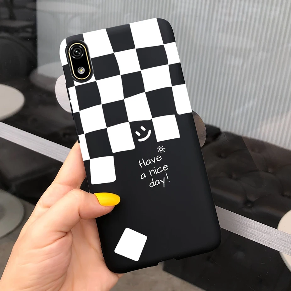 Stylish Painted Silicone Soft TPU Phone Case - Protective Back Cover Bumper