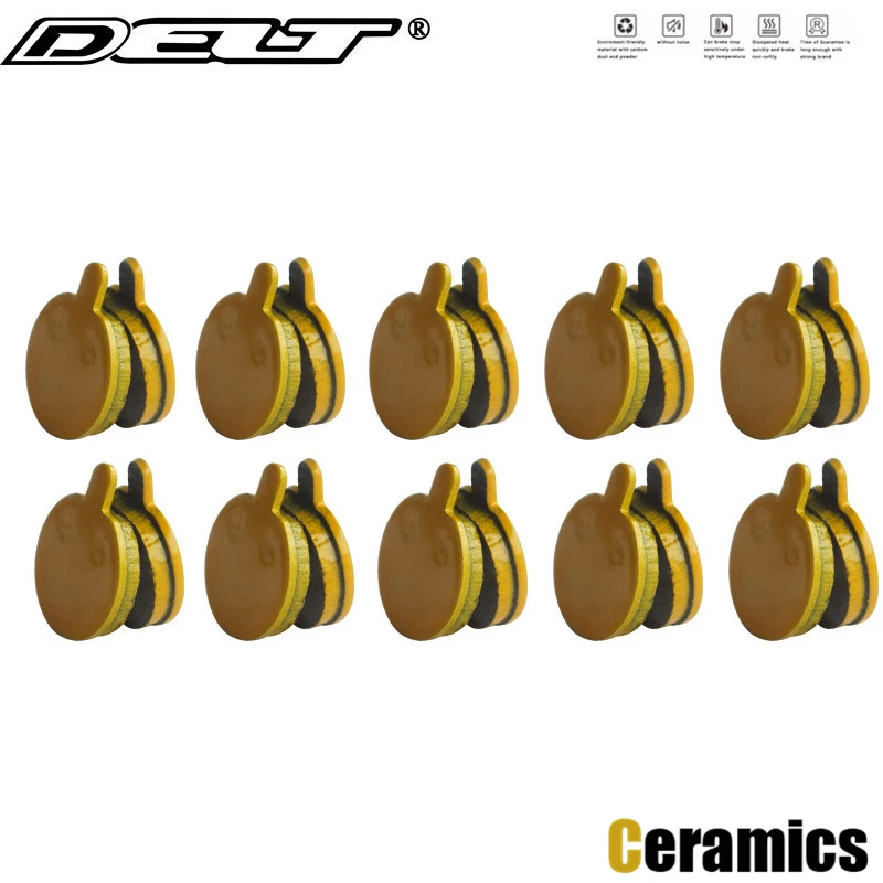 

Дисковые Тормозные колодки для велосипеда, 10 пар, для зума 250/350/450/550/D280 APSE/ARTEK Xiao * m M365 & PRO, велосипедные аксессуары