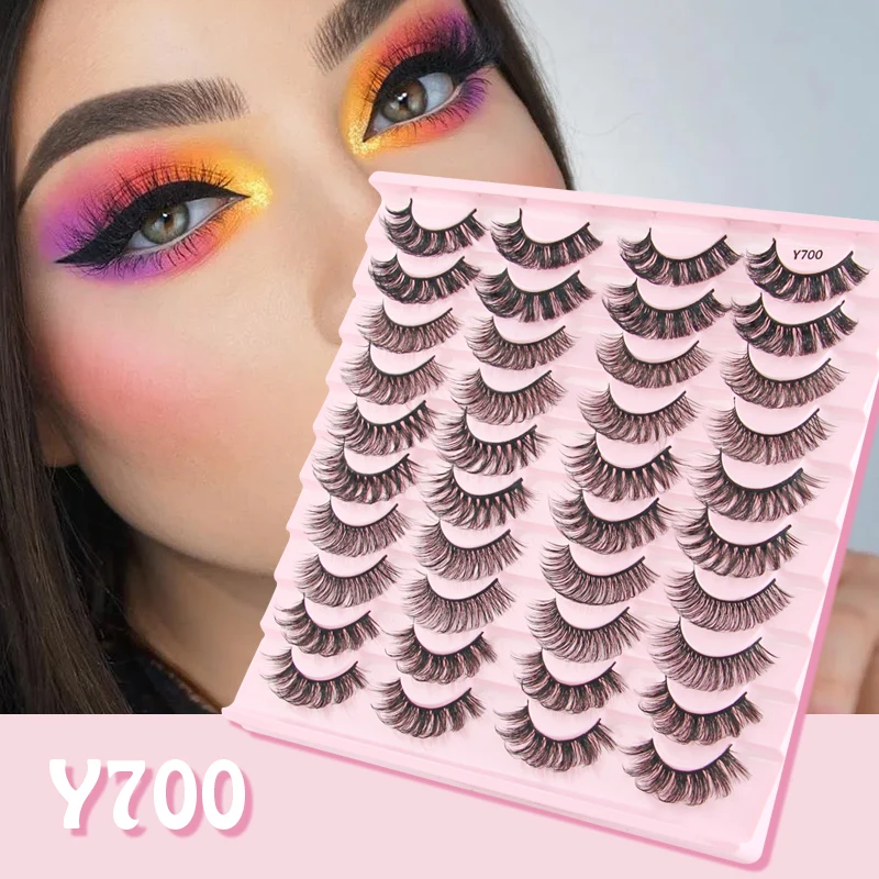 Russian Curly Mink Eyelashes Natural Soft Dramatic