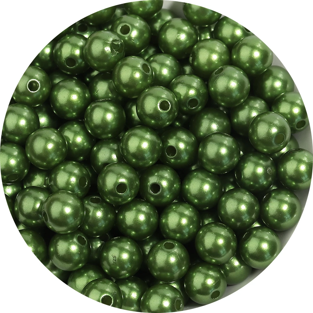 Assorted Size ABS Imitation Pearl Spacer Beads for DIY Jewelry and Crafting
