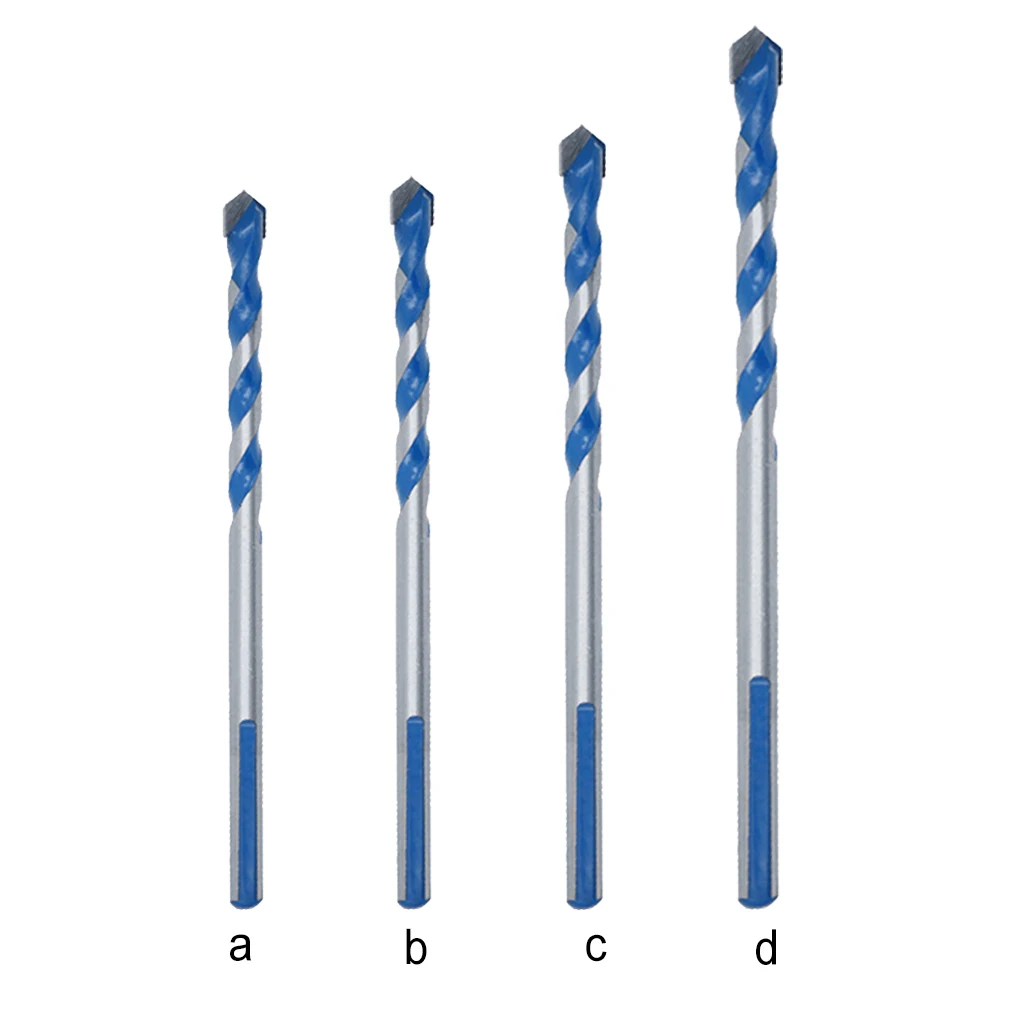 

Triangle Twist Drill Bits Multi-functional Drilling Set Alloy Solid Woodworking Supplies Multipurpose Wall Hole Saw