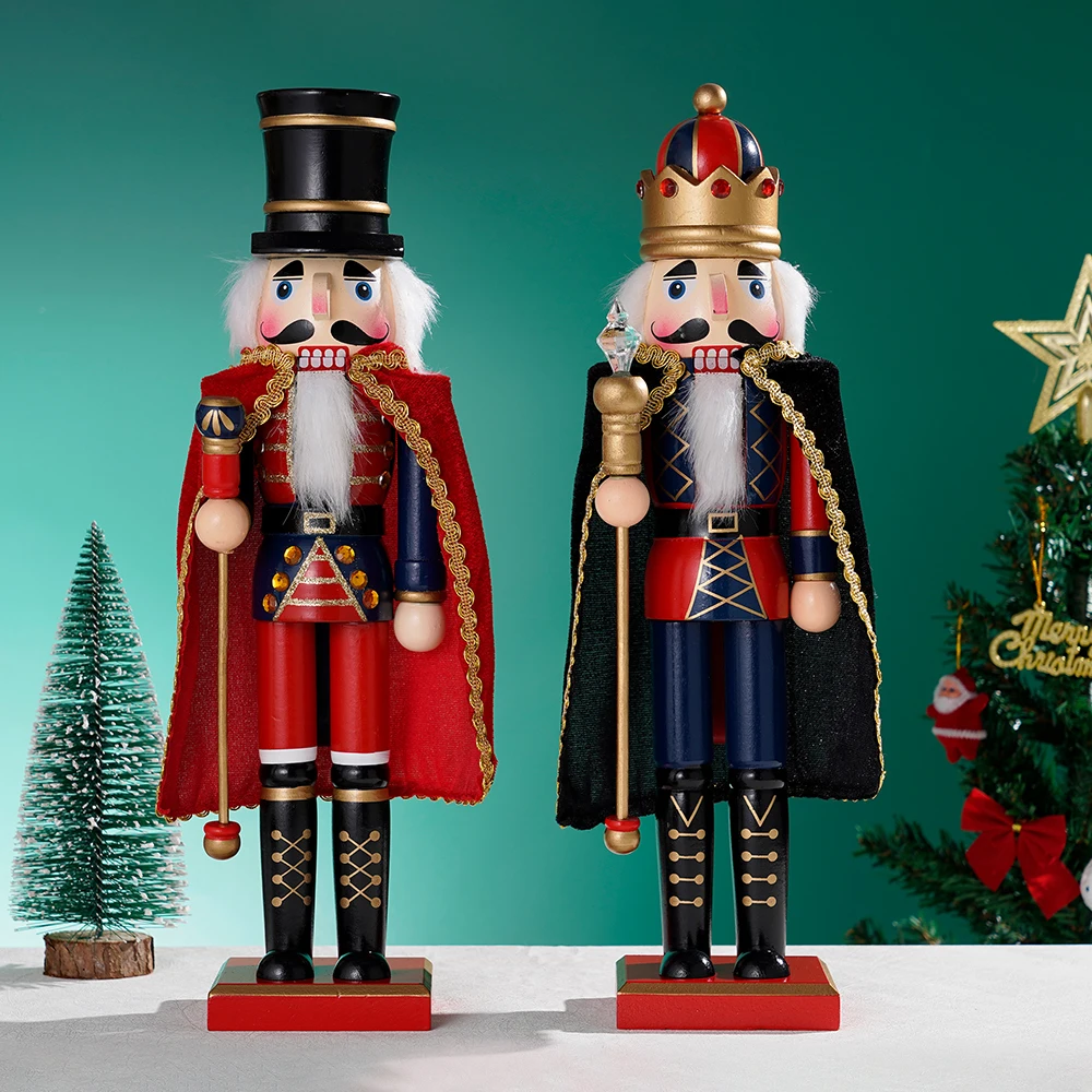 

Рождественское украшение, искусственное украшение для дома и офиса, ручная работа, миниатюрная фигурка-гайковерт