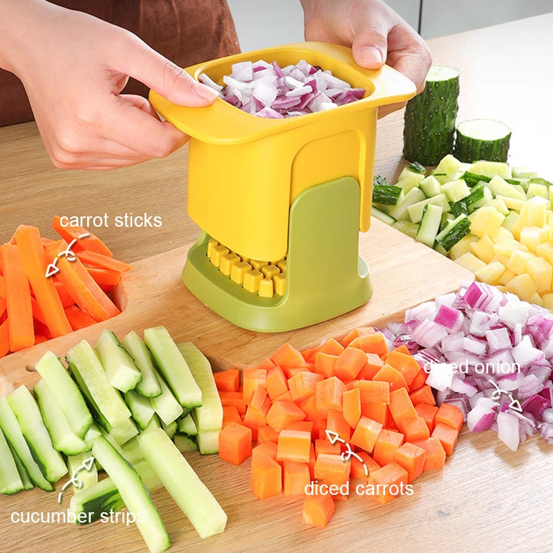 Kitchen Vegetable Chopper Cutter Food Onion Veggie Dicer Slicer Kitchen  Shredder