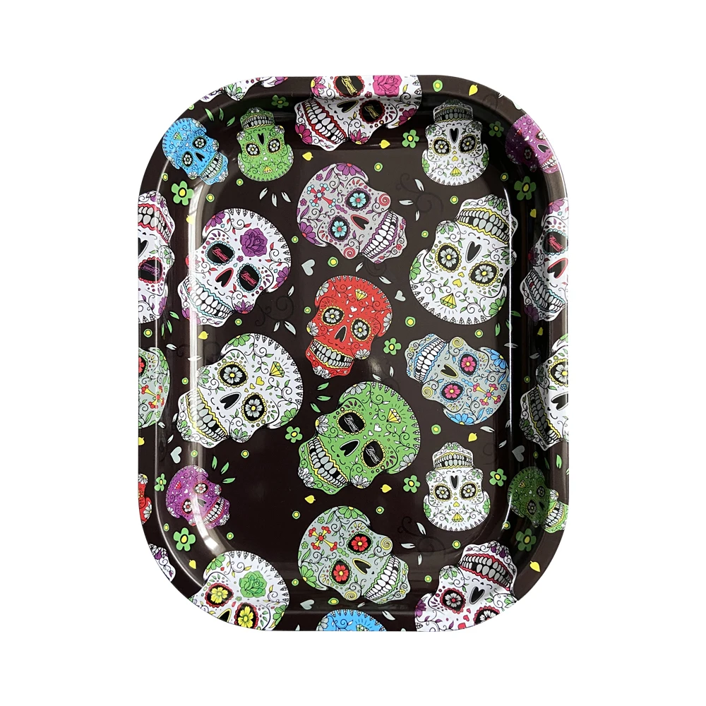 Jackal Metal Tobacco Rolling Tray Storage Container