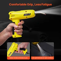 SucceBuy Plastic Welding Kit 220W Plastic Welder Gun w/ 800/1200 PCS Hot Staples Professional Hot Staple Welding Gun for Repair 6