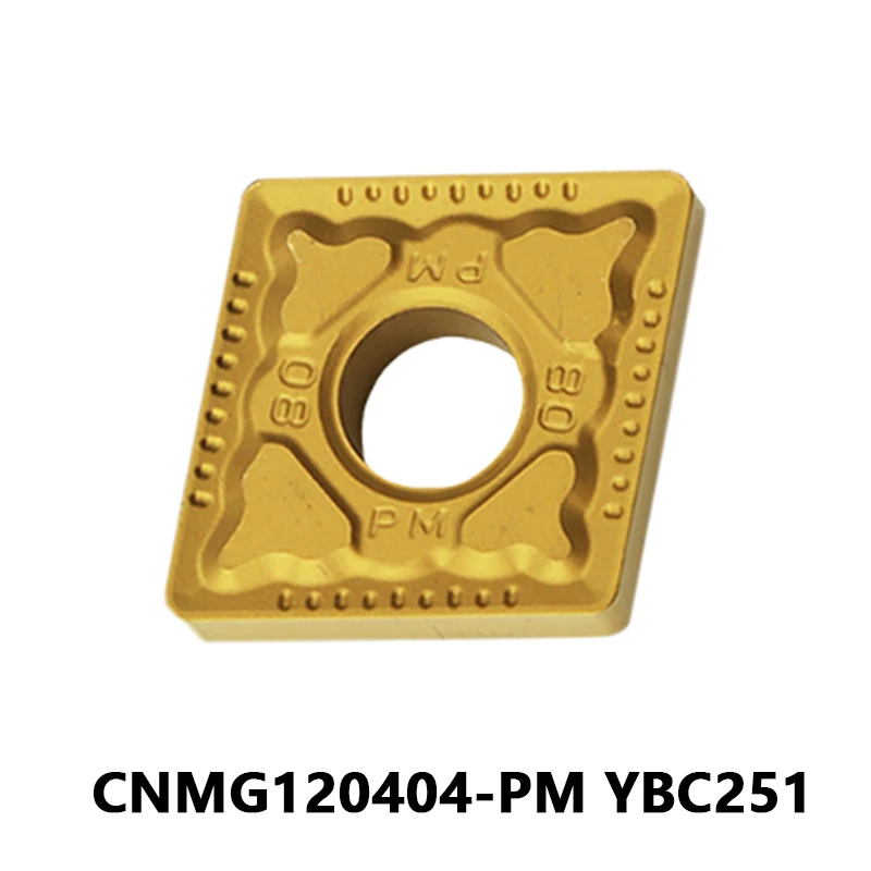 

CNMG120404 PM CNMG карбидные вставки CNMG120404-PM YBC251 для обработки стали токарный станок резак механические инструменты для мастерской токарный инструмент