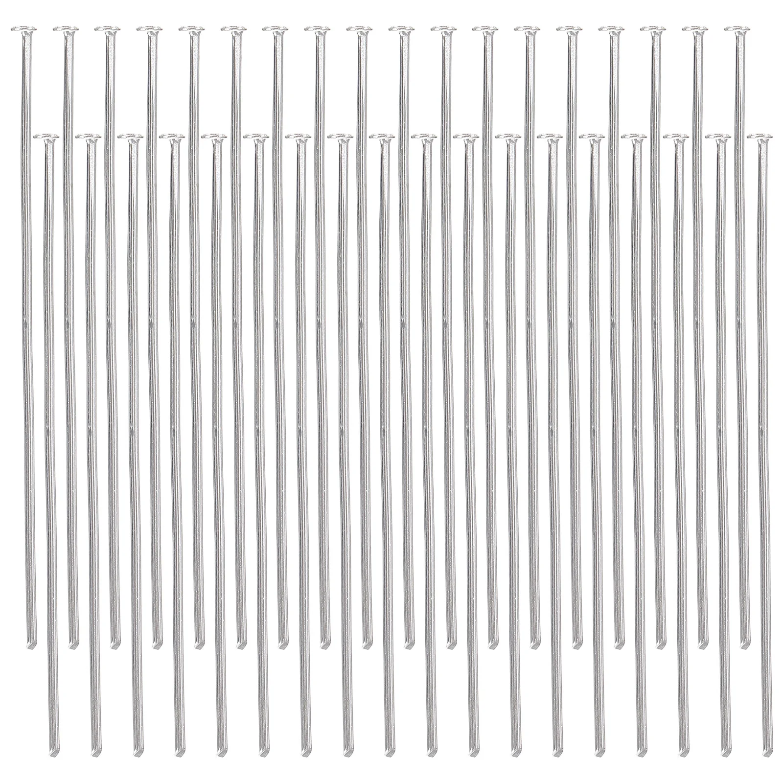 

400 Pcs Pin Beading Thread Pins Head Jewelry Metal Threader Beaded Needles Embroidered Beads DIY Threading Tools
