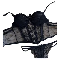 Japon Sexy ensemble de Lingerie Lolita Kawaii rose blanc à lacets adulte Cosplay femmes soutien-gorge ensemble de sous-vêtements fille vêtements de nuit 1