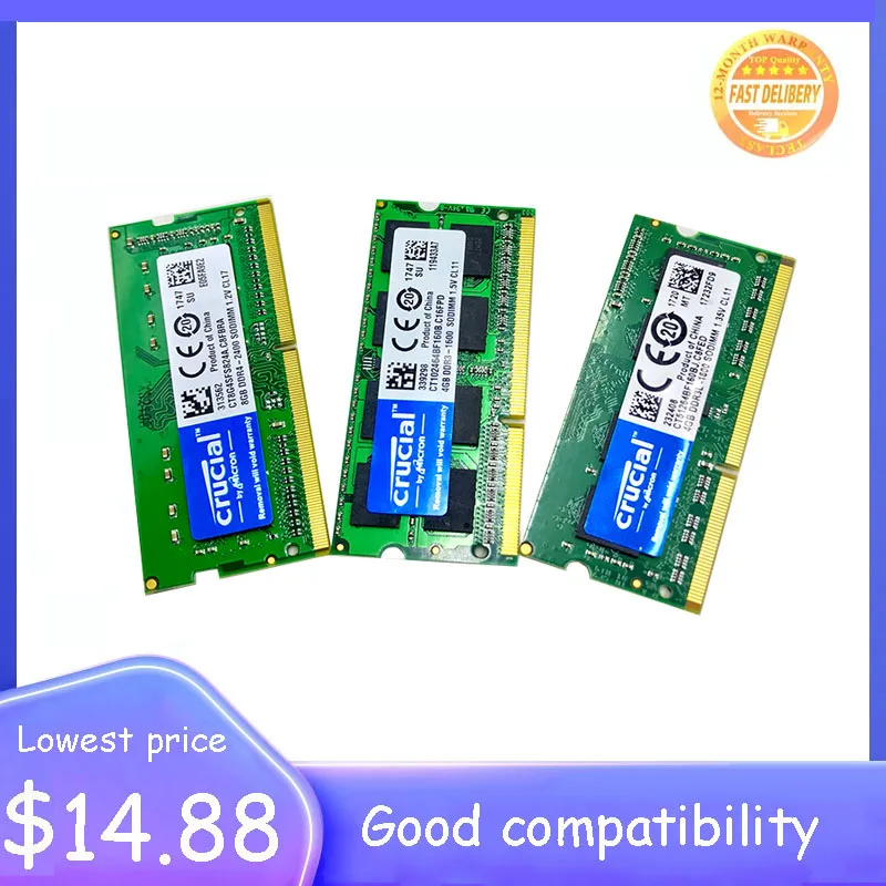 Память DDR3 DDR4 16 ГБ 8 1600 МГц DDR3L 32 Гб 2400 DIMM для ноутбука ОЗУ 4 240pin 2133 3200 204pin Sodimm PC3 |