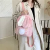 Personalized Plush Backpack For Women In Autumn And Winter, New Cute Rabbit Ears, Plush Women's Backpack, Plush Bag 4