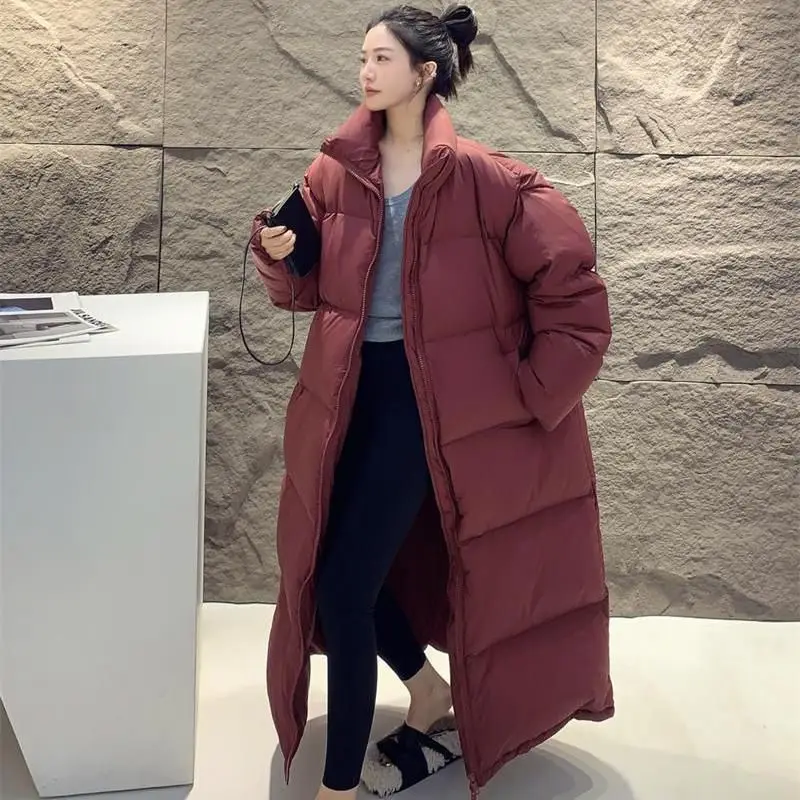 Women's Puffer Jacket Women's Down Jacket Korean Women's Jacket for Women Large Size Woman Coat Loose Thicken Long Down Coats