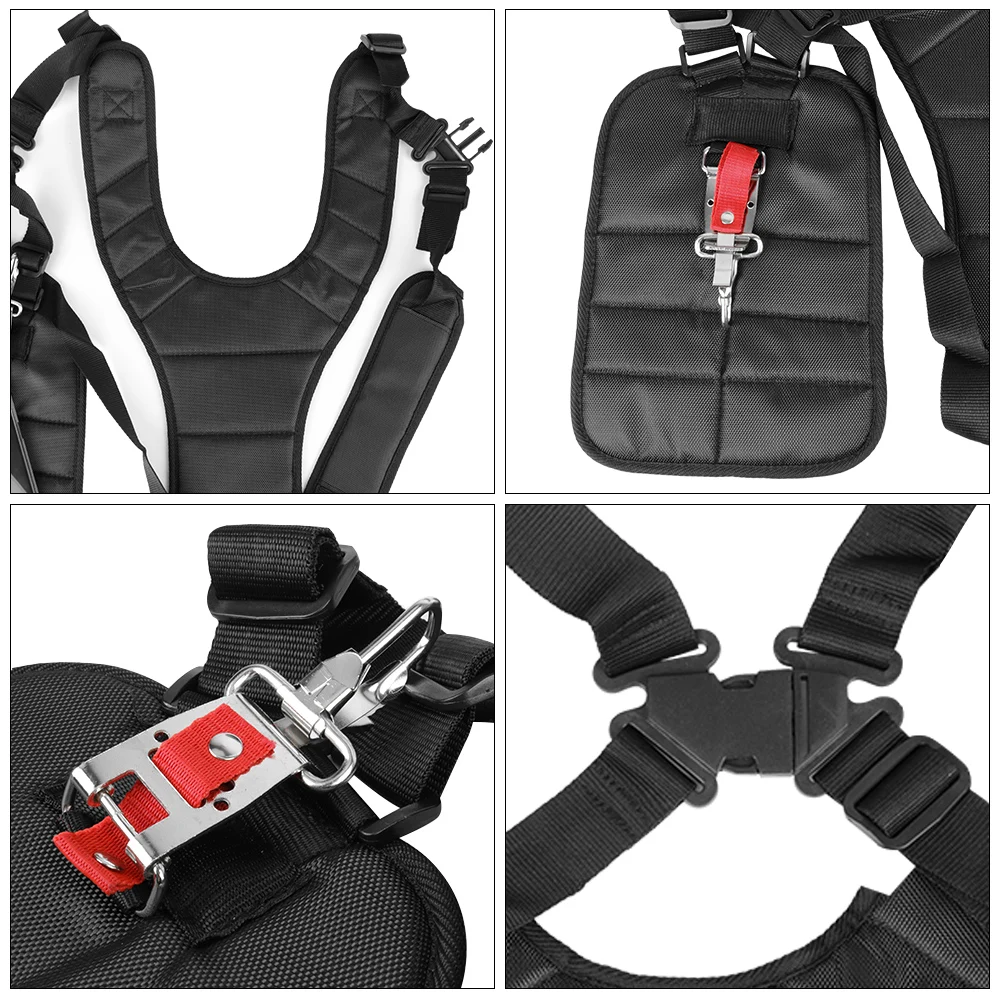 Double Trimmer Shoulder Adjusted Band For Brush Cutter & Trimmer Garden Lawn Mower Power Pruner Harness Strap Belt Grass String