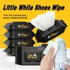 12/30/80PCS Disposable Shoe Cleaning Wipes Disposable Travel Portable Dirt Removal Wipes Shoe Shine Artifact Cleaning Tool 1