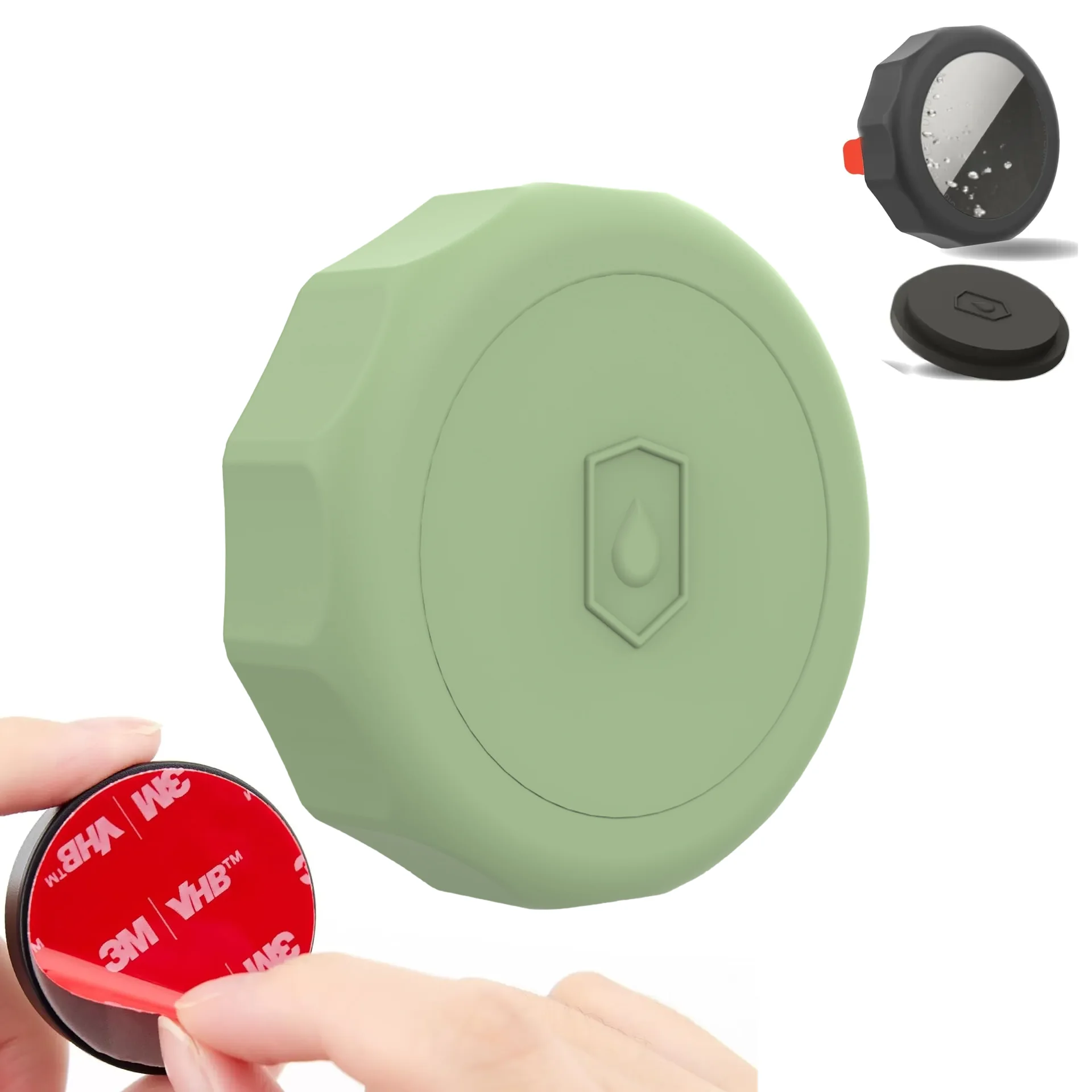 Magnetic Holder Case with Hidden Silicone Protective Cover for Secure Metal Surface Mounting