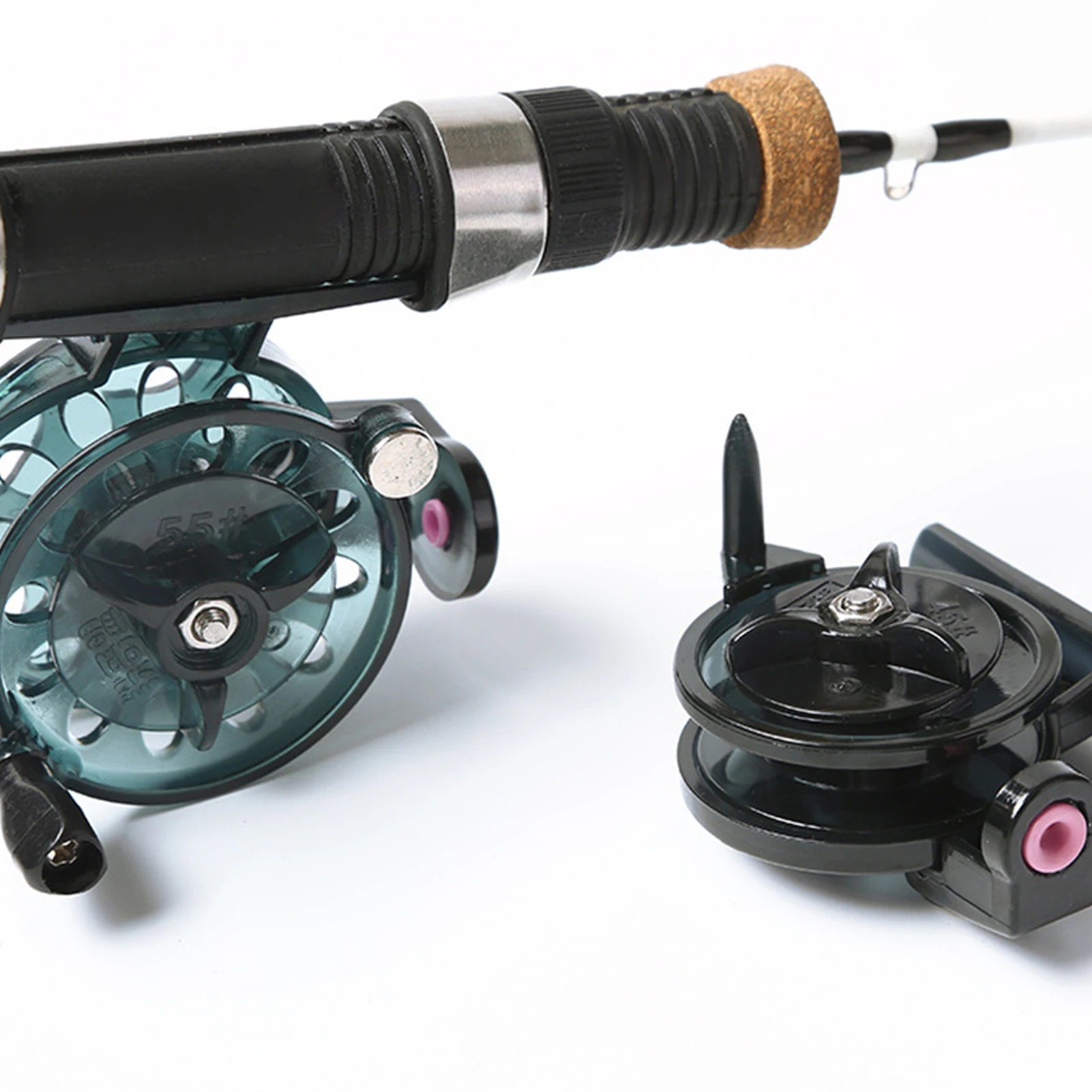 Fishing Reel Spinning Ice Fishing Wheel 45#/55# Casting Reel