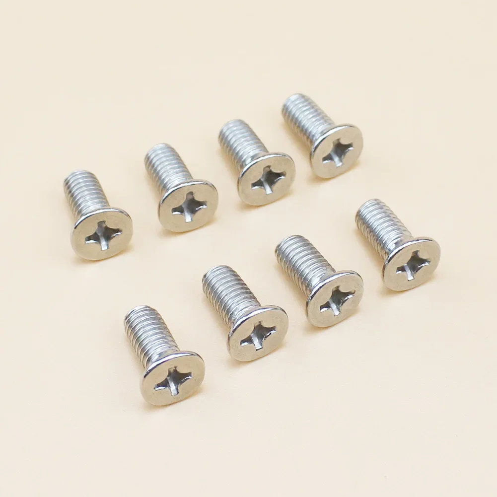 Car Styling 8PCS Stainless Steel Front Brake Disc Rotor Screws fit for Hyundai Kia (6mm)