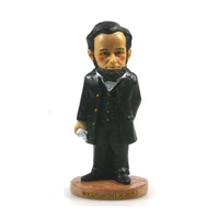 Abraham Lincoln, USA Hand-painted Resin Crafts World Celebrity Statue Tourism Souvenir Gifts Collection Home Decortion 1