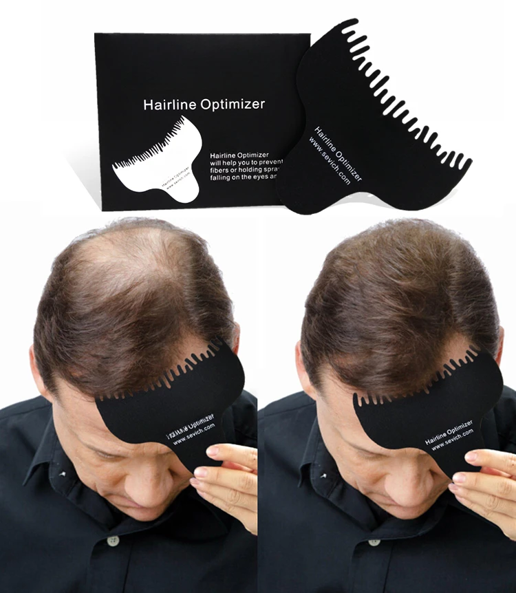 

1pcs/lot Keratin Hair Building Fiber Hairdressing Combs Top Hairline Optimizer Free Shipping