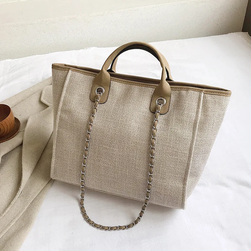 かごバッグ Canvas Bucket Large Bag Canvas Bucket Bag Luxury Designer Handbags Women PU Shoulder