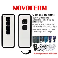 Garage Door Remote Control NOVOFERM MINI-NOVOTRON 522 524 433.92mhz Rolling Code Gate Remote Control Keychain  1