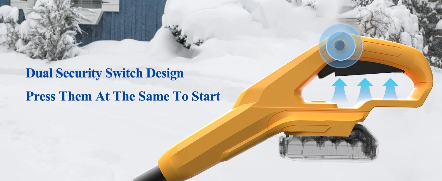 Power tools Electric Snow removal machine Snow blower sweeper outside Snow plow