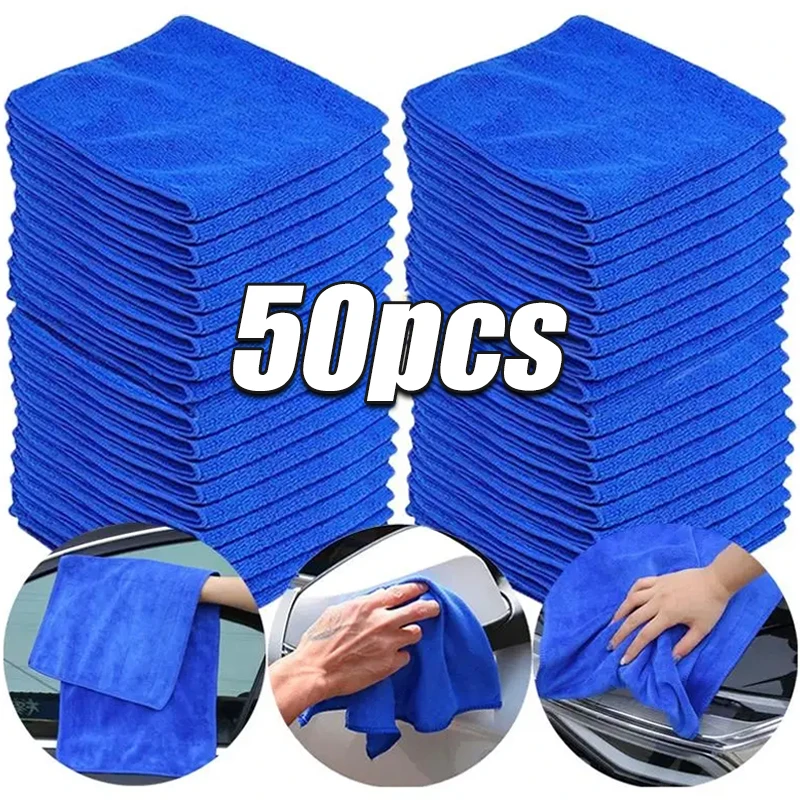 10Pcs Microfiber Towels Car Wash Drying Cloth Towel Household Cleaning Cloths Auto Detailing Polishing Cloth Home Clean Tools 10Pcs Microfiber Towels Car Wash Drying Cloth Towel Household Cleaning Cloths Auto Detailing Polishing Cloth Home Clean Tools